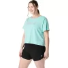 Top a maniche corte da donna Asics Daisy Crop