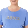 Top a maniche corte da donna Asics Daisy Crop
