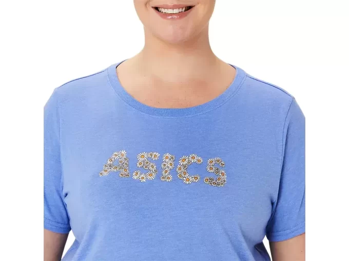 Top a maniche corte da donna Asics Daisy Crop