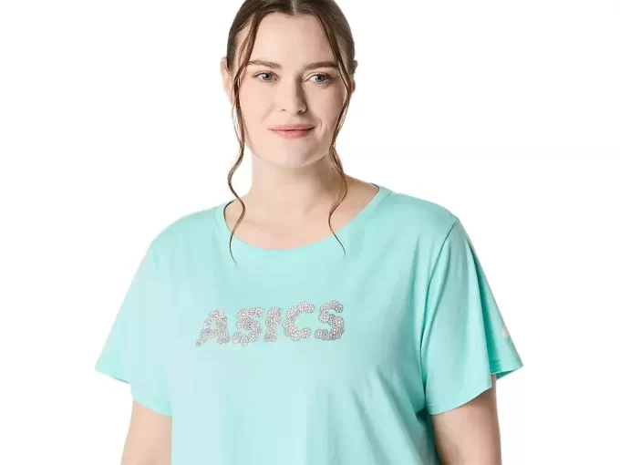 Top a maniche corte da donna Asics Daisy Crop