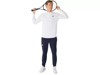 TOP A MANICHE LUNGHE CON 1/2 ZIP