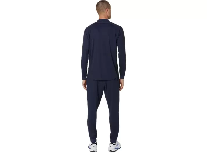 TOP A MANICHE LUNGHE CON 1/2 ZIP