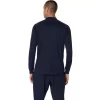 TOP A MANICHE LUNGHE CON 1/2 ZIP