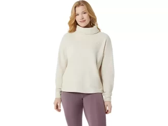 TOP COLLO ALTO IN FRENCH TERRY