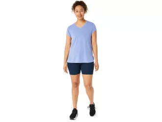 TOP DA DONNA CON SCOLLO A V IN MELANGE