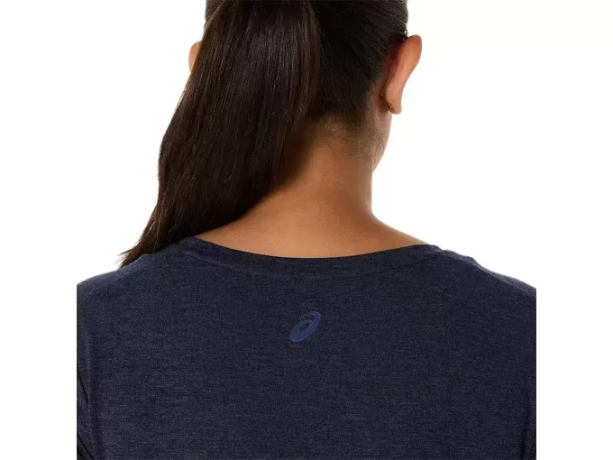 TOP DA DONNA CON SCOLLO A V IN MELANGE