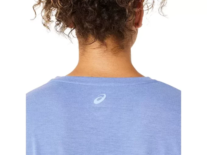 TOP DA DONNA CON SCOLLO A V IN MELANGE