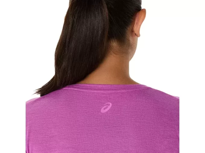 TOP DA DONNA CON SCOLLO A V IN MELANGE