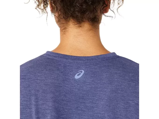 TOP DA DONNA CON SCOLLO A V IN MELANGE