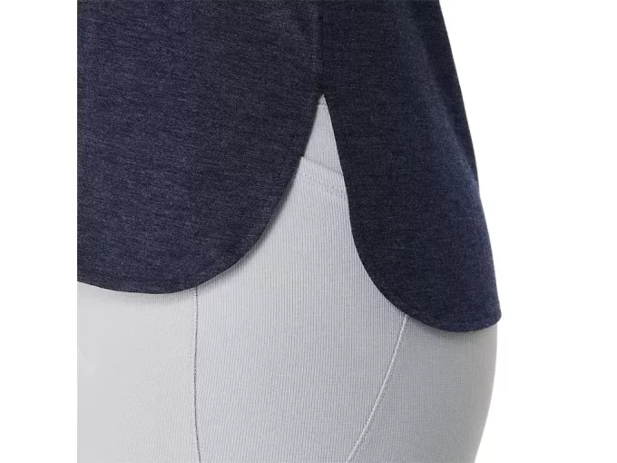 TOP DA DONNA CON SCOLLO A V IN MELANGE