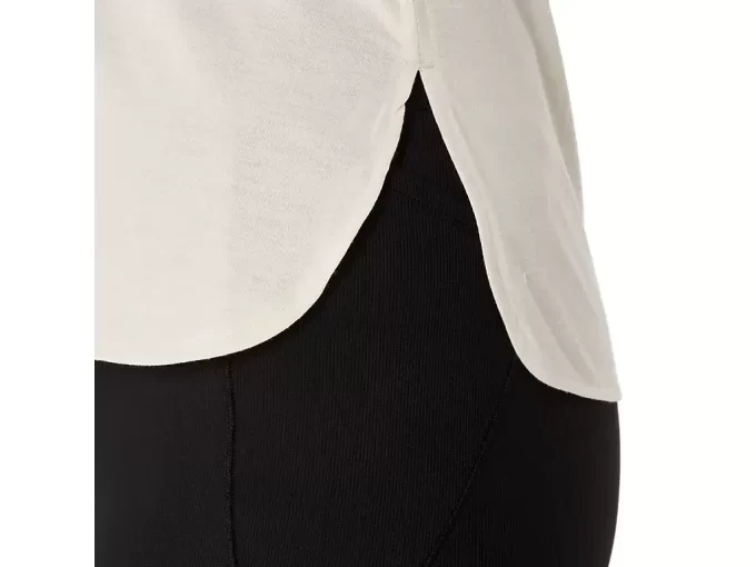 TOP DA DONNA CON SCOLLO A V IN MELANGE