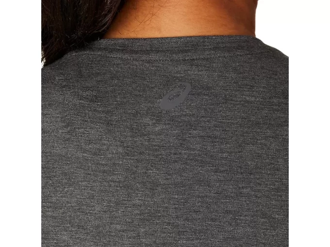 TOP DA DONNA CON SCOLLO A V IN MELANGE