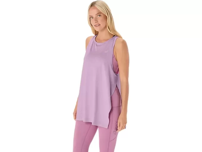 TOP ELASTICIZZATO SENZA MANICHE