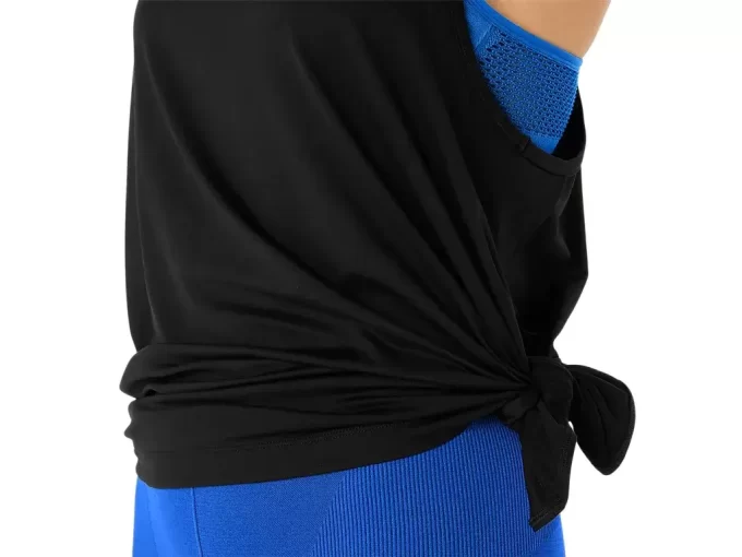 TOP ELASTICIZZATO SENZA MANICHE