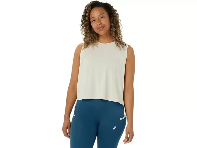 TOP SENZA MANICHE NAGINO FLEX HEATHER