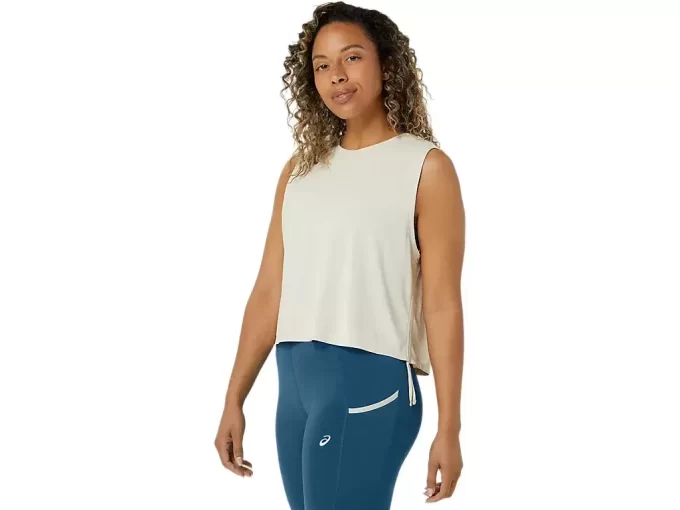 TOP SENZA MANICHE NAGINO FLEX HEATHER