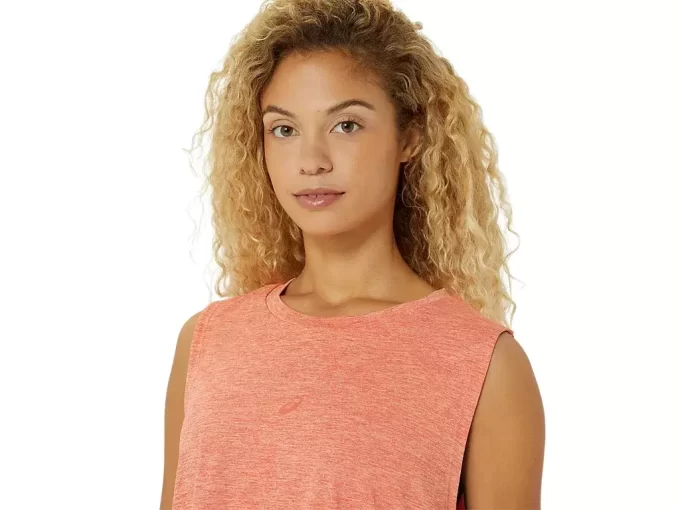 TOP SENZA MANICHE NAGINO FLEX HEATHER