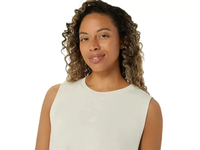 TOP SENZA MANICHE NAGINO FLEX HEATHER