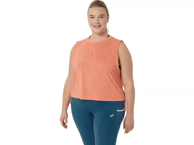 TOP SENZA MANICHE NAGINO FLEX HEATHER