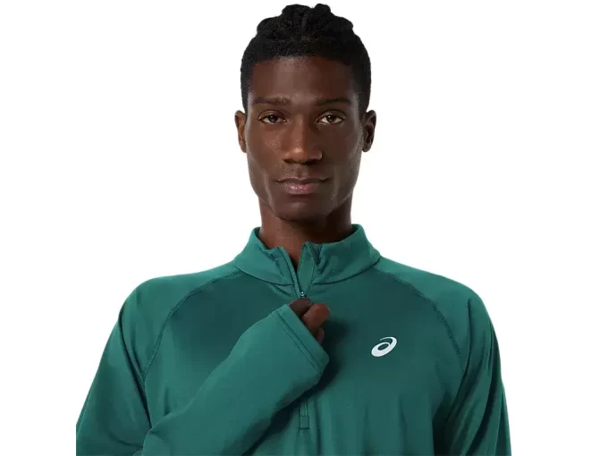 TOP SPORTIVO INVERNALE CON 1/2 ZIP